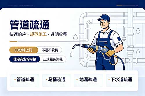 张家口管道疏通